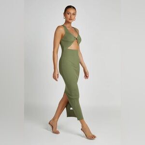 Kaesha Knit Maxi Dress - Olive